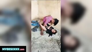Desi village lover fuck in outdoor