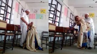 Pakistani classroom teacher student sex mms
