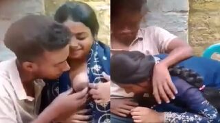Desi lover ka boobs sucking or blowjob ka outdoor mms