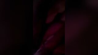 Horny girl doing hard masturbation