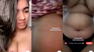 Riaa aka pihu full nude live show