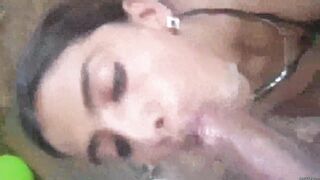 Young punjabi girl sucking dick and drinking cum
