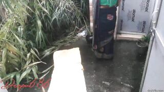 Village bhabhi outdoor sex in raining season