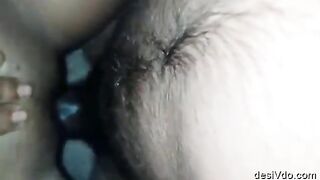 Hubby fuck his wife wet pussy