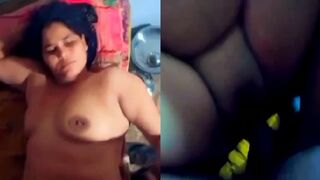 Village bhabhi se muth marwake choda