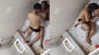 Desi devar bhabhi bathroom sex part 1